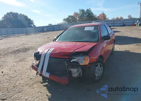 2002 Honda Civic Lx from USA, damaged, VIN 1HGEM22592L014092